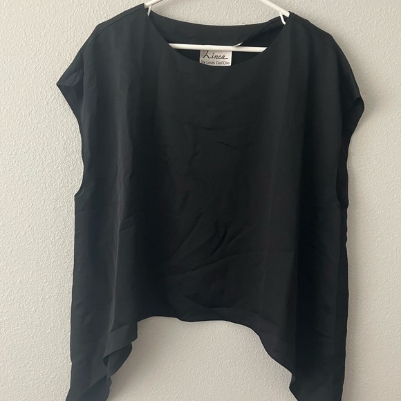 Linea by Louis Dell'Olio Caftan and Tank Set - Black (M) a306342 - Picture 2 of 3